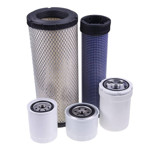 DURAFORCE Filter Kit HH1C0-32430 Compatible with Kubota SVL75-2