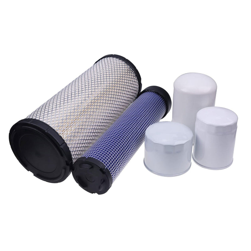 DURAFORCE Filter Kit HH1C0-32430 Compatible with Kubota SVL75-2