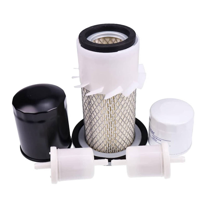 DURAFORCE New Filter Kit Compatible with Kubota G1700 G1800 GF1800 G1900 G2000