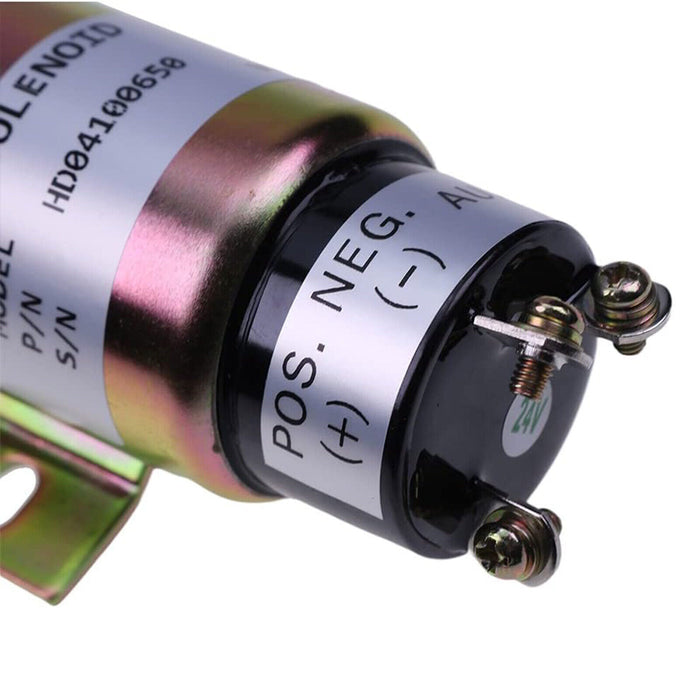 DURAFORCE 2PCS SA-4269-24 Fuel Shutoff Solenoid For Komatsu PC60-7 PC128 PC138 PC75UU-3