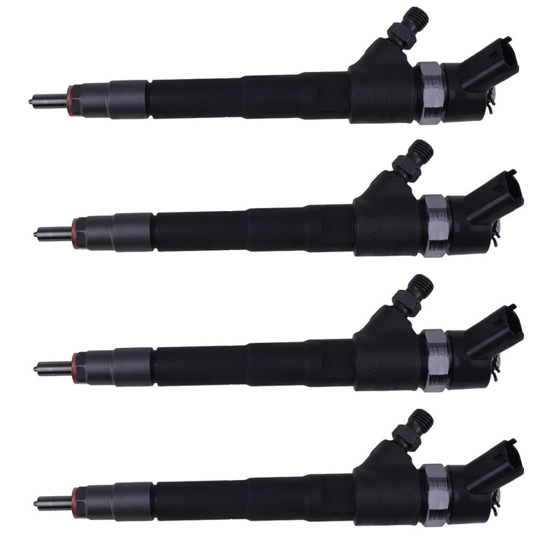 DURAFORCE 4PCS Fuel Injector 504380117 5043801170 For Hyundai Iveco Fiat Iveco 3.0 D Bosch
