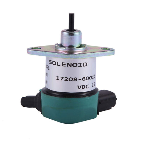 DURAFORCE Fuel Stop Solenoid 17208-60010 for Kubota D905 D1005 D1105 V1205 V1305 V1505
