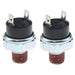 DURAFORCE 2PCS Oil Pressure Switch 0L2917C For Generac Replaced 0G6820 10 PSI 1/4-18 NC