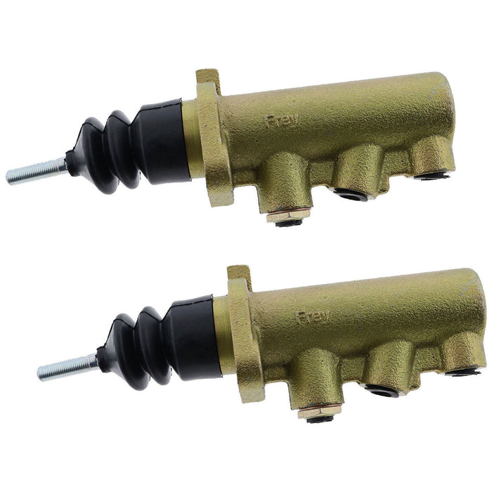 DURAFORCE 2PCS Master Brake Cylinder 182445A1 for Case 570XLT 586G 588G 590 590SM