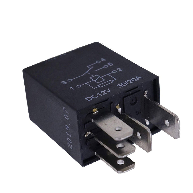 DURAFORCE 12V Sealed WaterProof Relay AL76702 AL76702 AZ61578 JD1926A for John Deere 2054