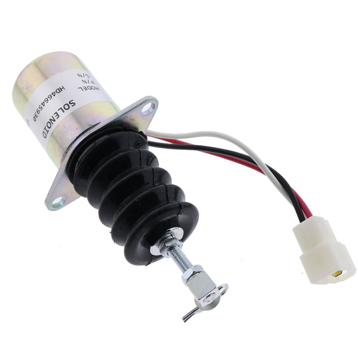 DURAFORCE Fuel ShutOff Solenoid 119629-66801 For John Deere Tractor 670 770 870 970 1070