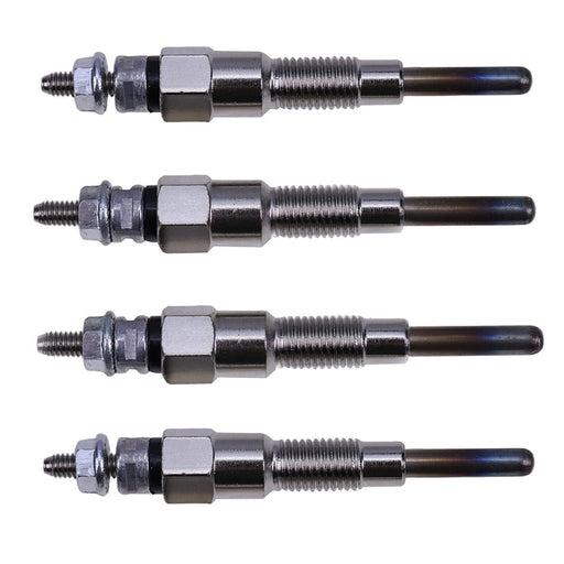 DURAFORCE 4PCS 16854-65510, 16854-65512 Glow Plugs For Kubota B7400HSD, B7410D, B7500DTN