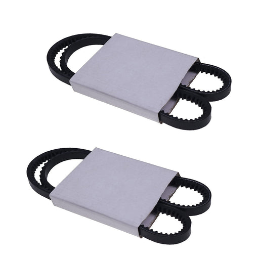 DURAFORCE 2PCS New Fan Belt 6669034 for Bobcat 751 753 763 773 S130 Skid Steer Loader