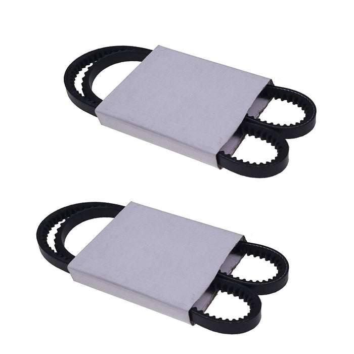 DURAFORCE 2PCS New Fan Belt 6669034 for Bobcat 751 753 763 773 S130 Skid Steer Loader