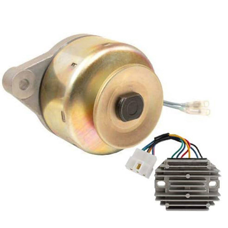 DURAFORCE Alternator &Regulator Kit 15531-64017 RP201-53710 For Kubota ZD18 ZD21 ZD25 ZD28