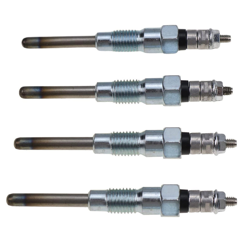 DURAFORCE 4PCS Glow Plug 19077-65511 For Kubota Engine V2203 V2203-E V2203-A V2203-AN