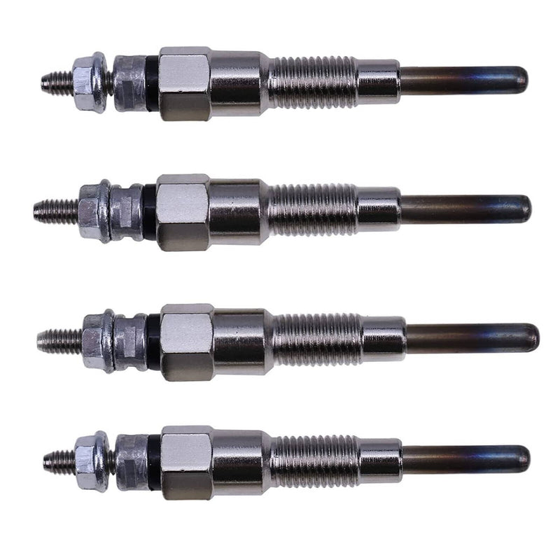 DURAFORCE New 4X Glow Plugs 6563734 1900-1002 For Kubota RTV900XTS, RTV900XTT, RTV900XTW