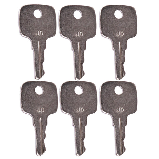 DURAFORCE 6X AR51481 Ignition Keys For John Deere Excavator 490 690D 790D 792DLC 892DLC
