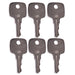 DURAFORCE 6X AR51481 Ignition Keys For John Deere Excavator 490 690D 790D 792DLC 892DLC