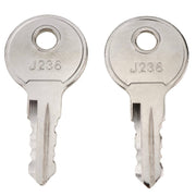 DURAFORCE Hot Sales 20PCS Door Lock Keys J236-A J236