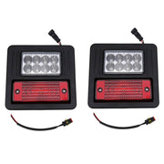 DURAFORCE 2PCS Tail Light Lamp Assembly 6670284 For Bobcat 751 753 763 773 863 873 883 963