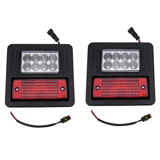 DURAFORCE 2PCS Tail Light Lamp Assembly 6670284 For Bobcat 751 753 763 773 863 873 883 963