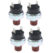 DURAFORCE 4PCS Oil Pressure Switch 0C3025 For Generac Replaced 0G6820 10 PSI 1/4-18 NC