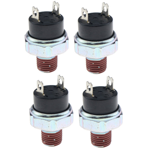 DURAFORCE 4PCS Oil Pressure Switch 0C3025 For Generac Replaced 0G6820 10 PSI 1/4-18 NC