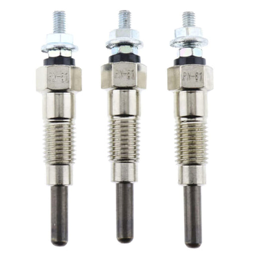 DURAFORCE 3PCS Glow Plugs 129795-77800 129155-77800 For Yanmar KE2D KE3A KE3D KE4A KE4D