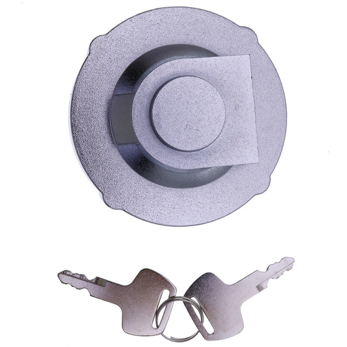 DURAFORCE 15521-00500 1552100500 New Locking Fuel Cap With 2 keys for Takeuchi Equipment