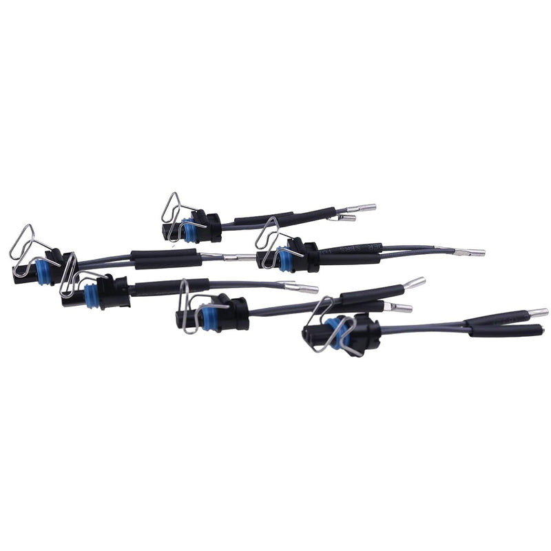 DURAFORCE 6X Fuel Injector Wiring Harness 3669748 For Caterpillar Engine 3126 3126B 3126E