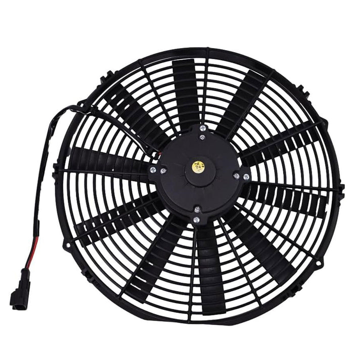 DURAFORCE 12V 1280 CFM Puller Fan 30101509 VA08-AP51/C-23A With 10 14In Straight Blade