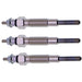DURAFORCE 3X Glow Plug 32A66-03102 For Mitsubishi S3L S3L2 Engine Forklift Compact Tractor