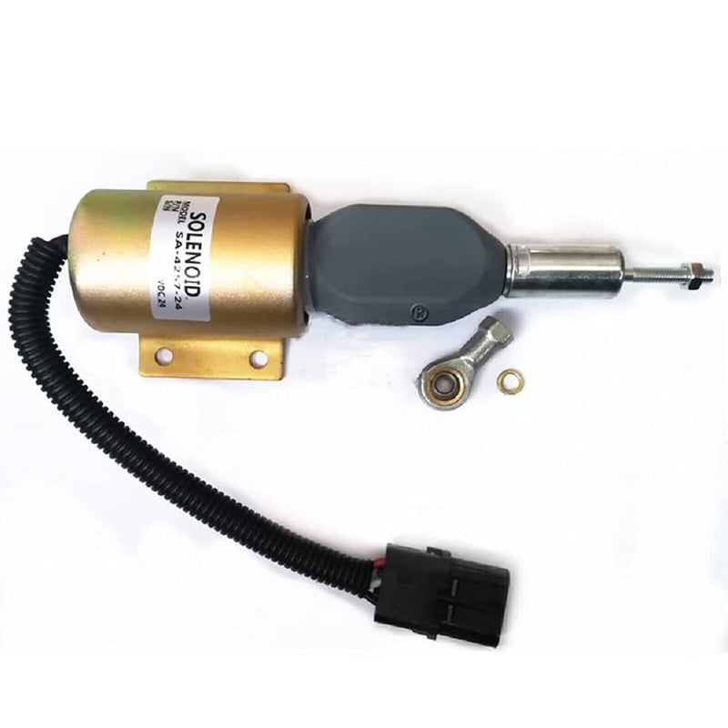 DURAFORCE Fuel Shutoff Solenoid Valve RE502474 For John Deere 4710 460D 540G 548G 640G