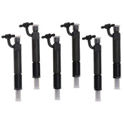 DURAFORCE 6PCS Fuel Injector 6202-13-3110 For Komatsu D20 D21 WA50 PC100 PC120 PC210 PC130