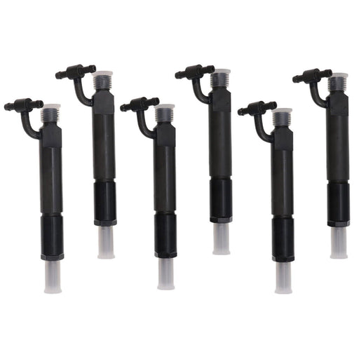 DURAFORCE 6PCS Fuel Injector 6202-13-3110 For Komatsu D20 D21 WA50 PC100 PC120 PC210 PC130
