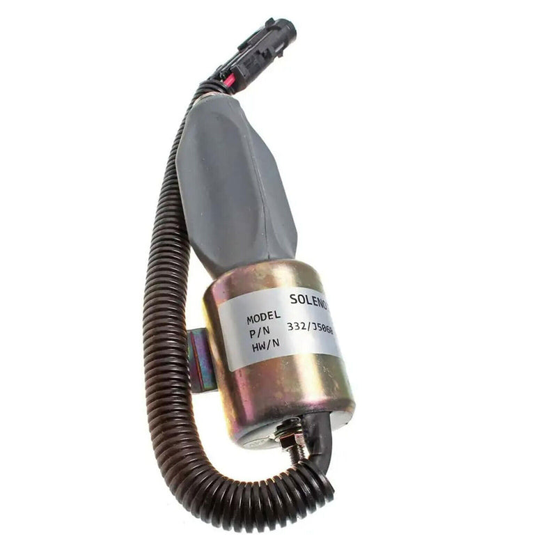 DURAFORCE New Fuel Shut Off Stop Solenoid 332/J5060 716/30091 For JCB JS330 JS180 JZ140