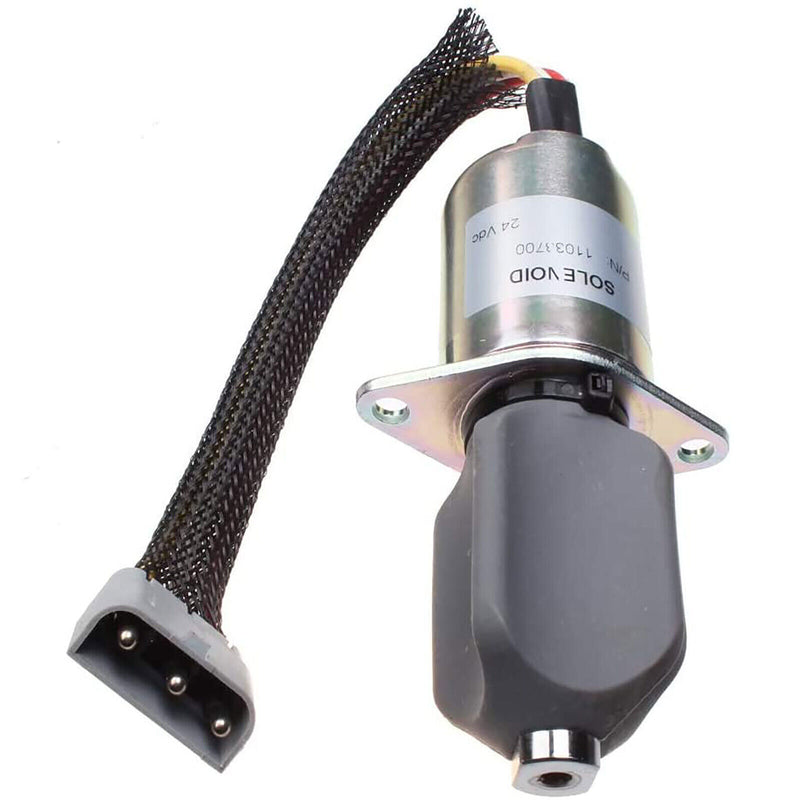 DURAFORCE New 6785-5121 11033700 Stop Solenoid 24V for Volvo Wheel L70C L330C L70B L330C