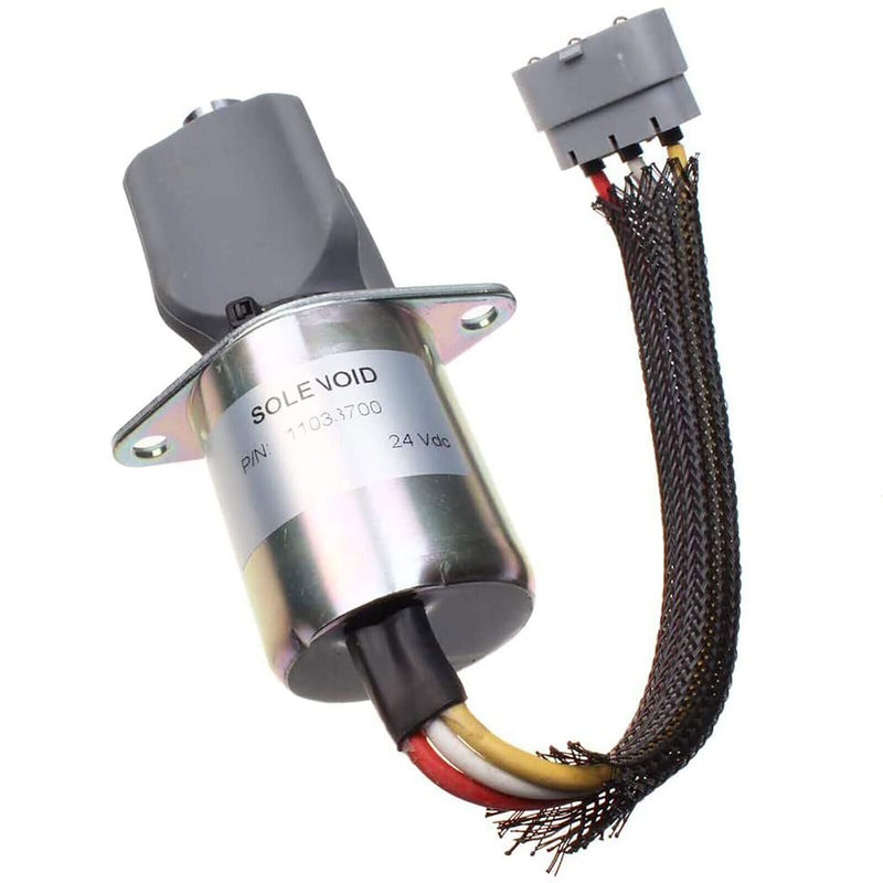 DURAFORCE New 6785-5121 11033700 Stop Solenoid 24V for Volvo Wheel L70C L330C L70B L330C