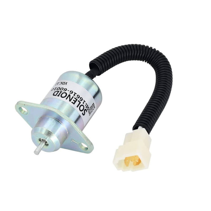 DURAFORCE Fuel Shutoff Solenoid 17594-60014 For Kubota B2100 BX22D D905/1105 V1205/1305
