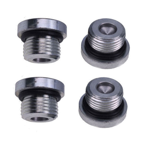 DURAFORCE 4X Oil Drain Plug 2203739 2203738 For Polaris Sportsman RZR Ranger 570 500 1000