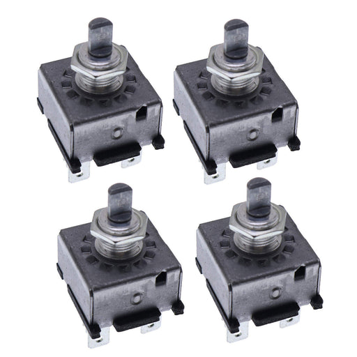 DURAFORCE 4PCS 6675176 Blower Motor Switch For Bobcat S150 S175 S185 S205 S850 320 325 753