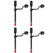 DURAFORCE 4PCS Fuel Injectors 9L6969 For D3 D3B D3C D4B D4C D4H D5C 613 613B 613C Tractors