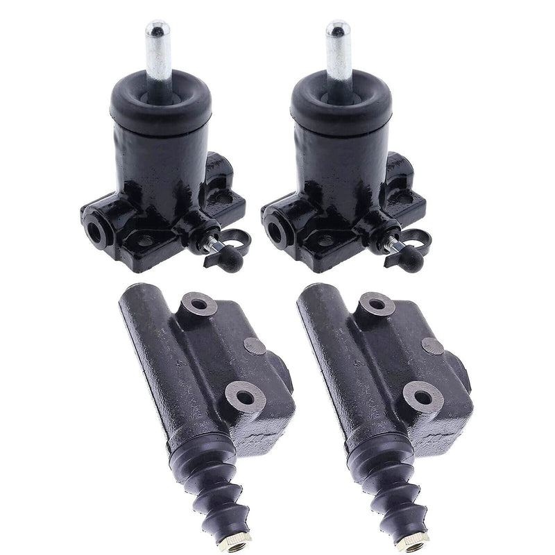 DURAFORCE 2PCS Brake Master Cylinder 127445 L25419 For Case 470 570 1530B 1737 1740