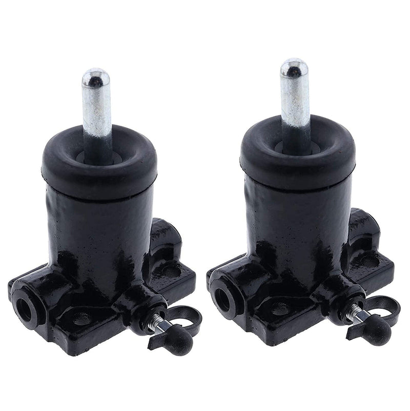 DURAFORCE 2PCS Brake Master Cylinder 127445 L25419 For Case 470 570 1530B 1737 1740