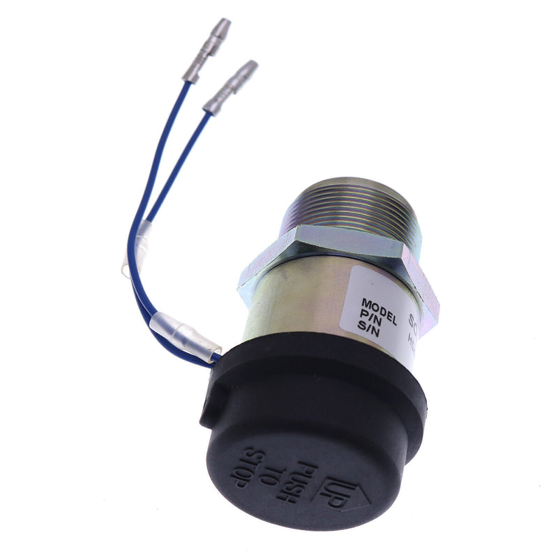 DURAFORCE Fuel Shutoff Solenoid 30L87-00061 For Mitsubishi Engine K3B K3E K4D S3L S3L2Y1