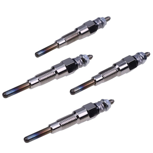 DURAFORCE 4PCS Glow Plugs 16851-65510 For Kubota B1700D, B1700E, B1700HSD, B1700HSE B2100D