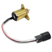 DURAFORCE Fuel Shutoff Solenoid 119233-66510 For Yanmar Engines 4TNV94L-SFN 4TNV98L-SFN