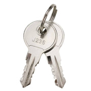 DURAFORCE Hot Sales 12PCS Door Lock Keys J236-A J236