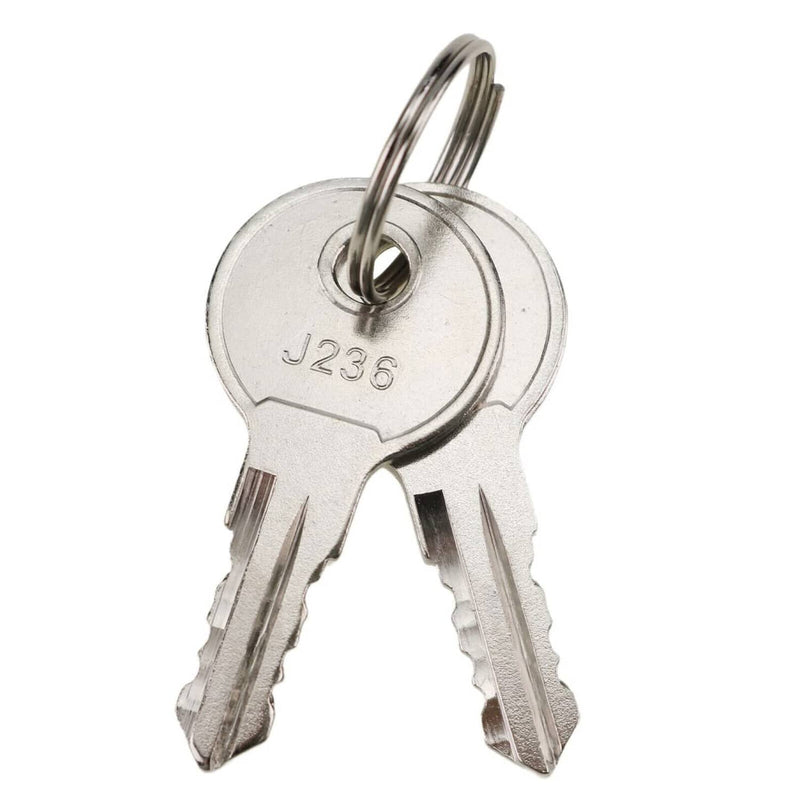 DURAFORCE Hot Sales 12PCS Door Lock Keys J236-A J236