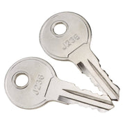 DURAFORCE Hot Sales 12PCS Door Lock Keys J236-A J236