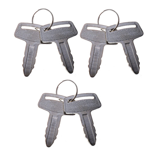 DURAFORCE 6X RC101-53630 Ignition Keys for Kubota K-008 KX101 KX121 KX151 KX61-2 KX91-2