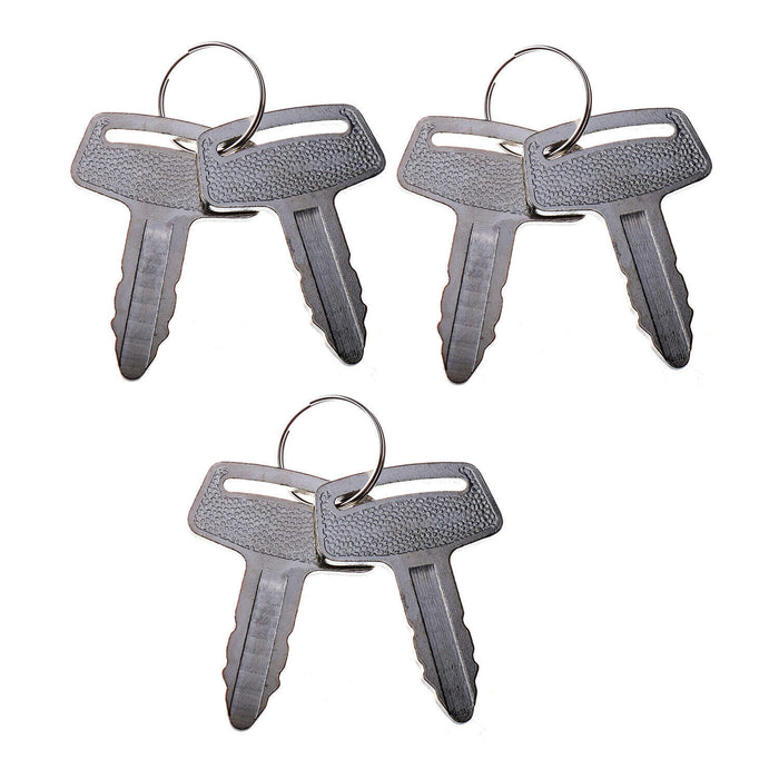 DURAFORCE 6X RC101-53630 Ignition Keys for Kubota K-008 KX101 KX121 KX151 KX61-2 KX91-2