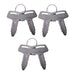 DURAFORCE 6X RC101-53630 Ignition Keys for Kubota K-008 KX101 KX121 KX151 KX61-2 KX91-2