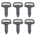 DURAFORCE 6X RC101-53630 Ignition Keys for Kubota K-008 KX101 KX121 KX151 KX61-2 KX91-2